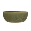 Bowl - Green Round Stoneware