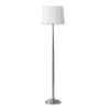 Floor Lamp - Column Tapered Brushed Chrome