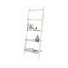 Bookshelf - Ladder Wide Rustic White Wash