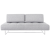 Sofa - James Sleeper Lounge Parliament Stone Light Grey - 76"