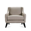 Accent Chair - Lily Cream & Black Textured