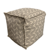 Pouf - Cube Arrowhead Tweed