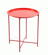 Outdoor Side Table - Small Red Various Shapes