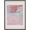 Art - White & Red Abstract Medium 20" X 28" CLEARED