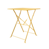 Outdoor Bistro Table - Foldable Yellow Table