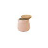 Ceramic Marocon Pink w/ Wood Lid