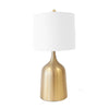 Table Lamp - Metal Gold Bottle Shaped