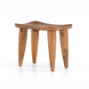 End Table - Zuri Curve Solid Wood