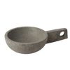 Grey Round Lava Stone Handle