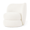 Accent Chair - Boucle Forme Chair Off-White
