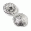 Urchin - Round Ceramic Silver