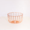 Bowl - Fruit Wire Rose Gold