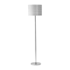 Simple Chrome Round Base Floor Lamp