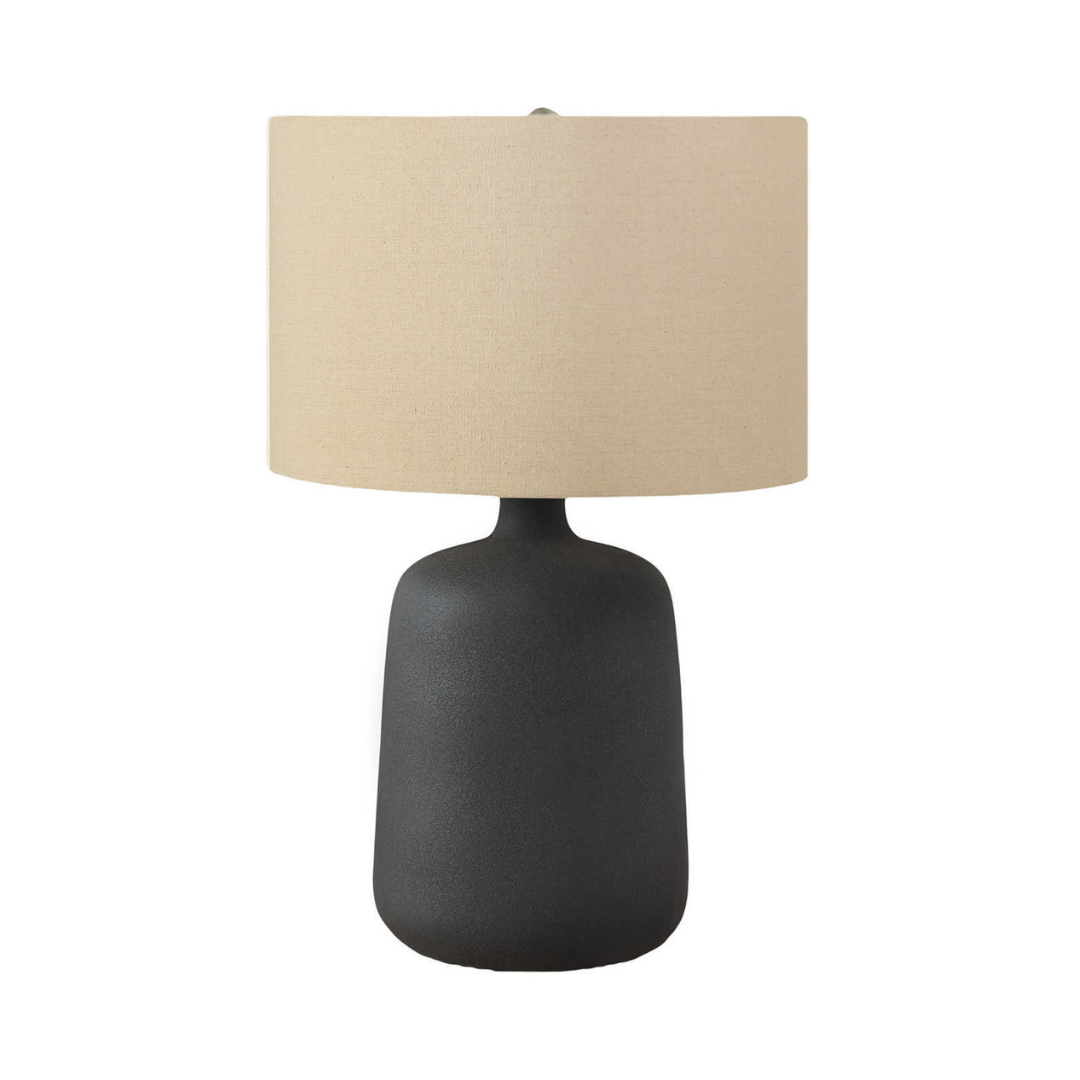 Black Ceramic Table Lamp