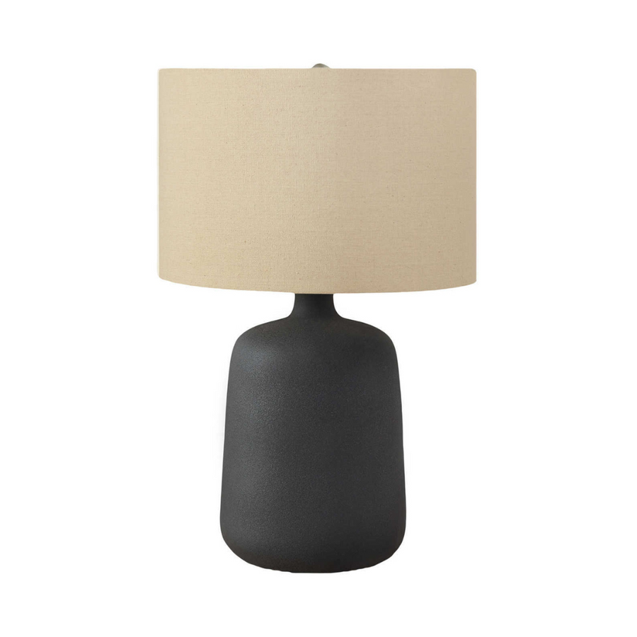 Black Ceramic Table Lamp