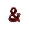 Ampersand and Red Sculpture