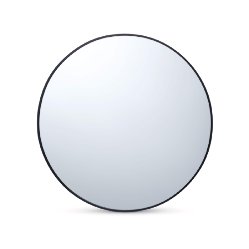 Devon Black Round Wall