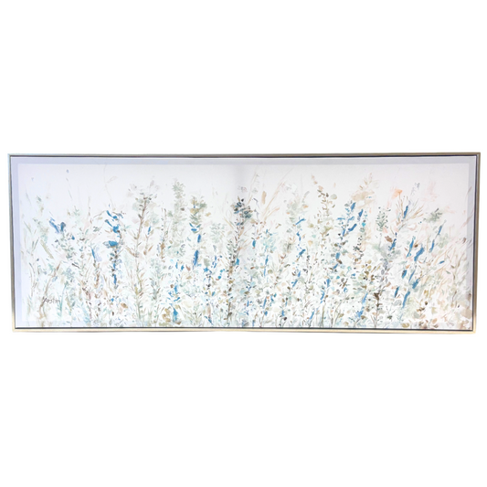 Botanical Wall Art with Soft Pastel Florals - NOT CLEARED