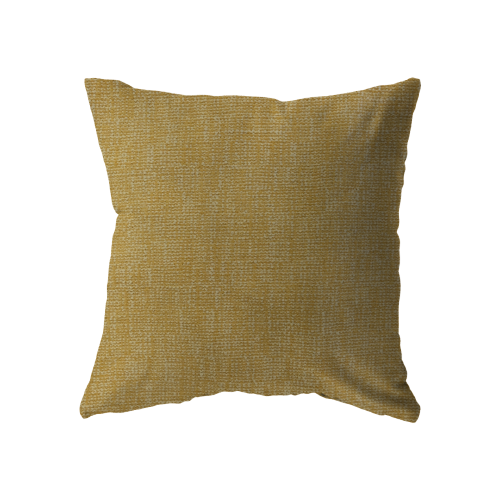 18x18 - Yellow & Cream Textured