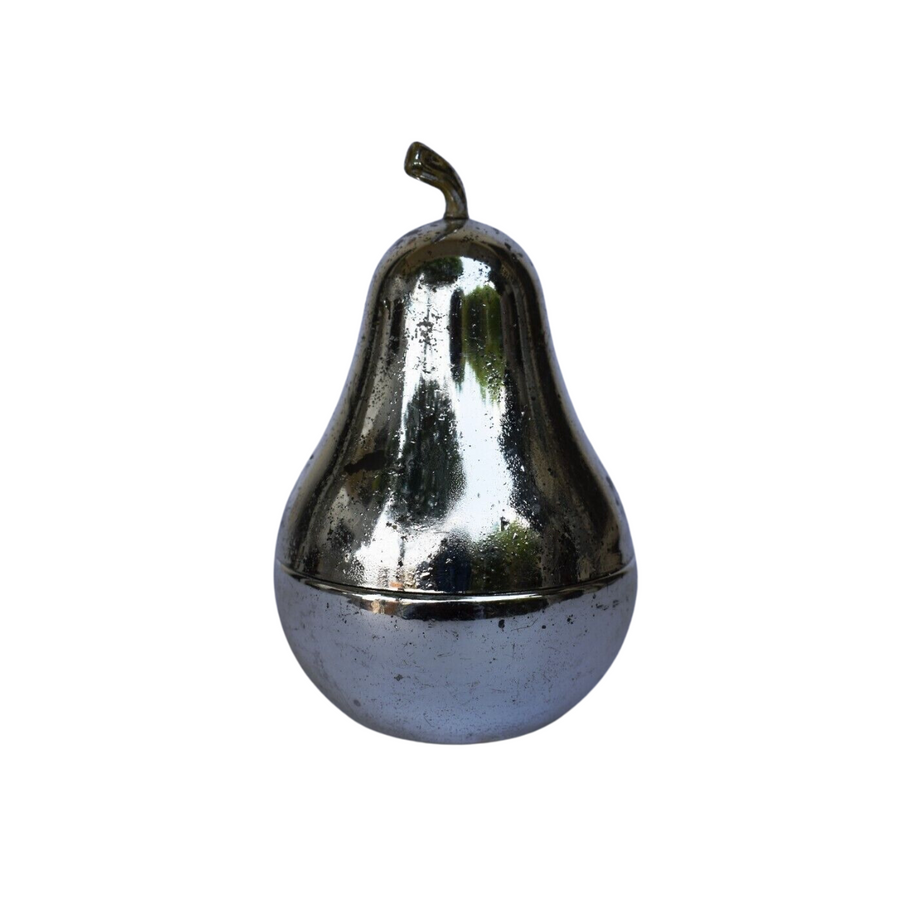 Chrome Metallic Fruit Pear