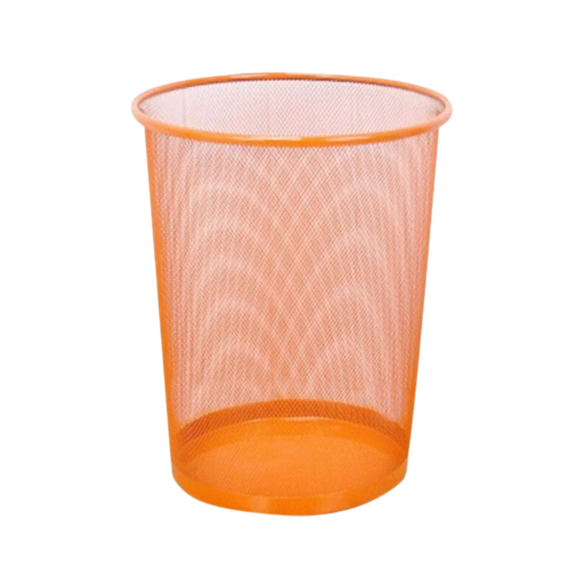 Orange Waste Basket