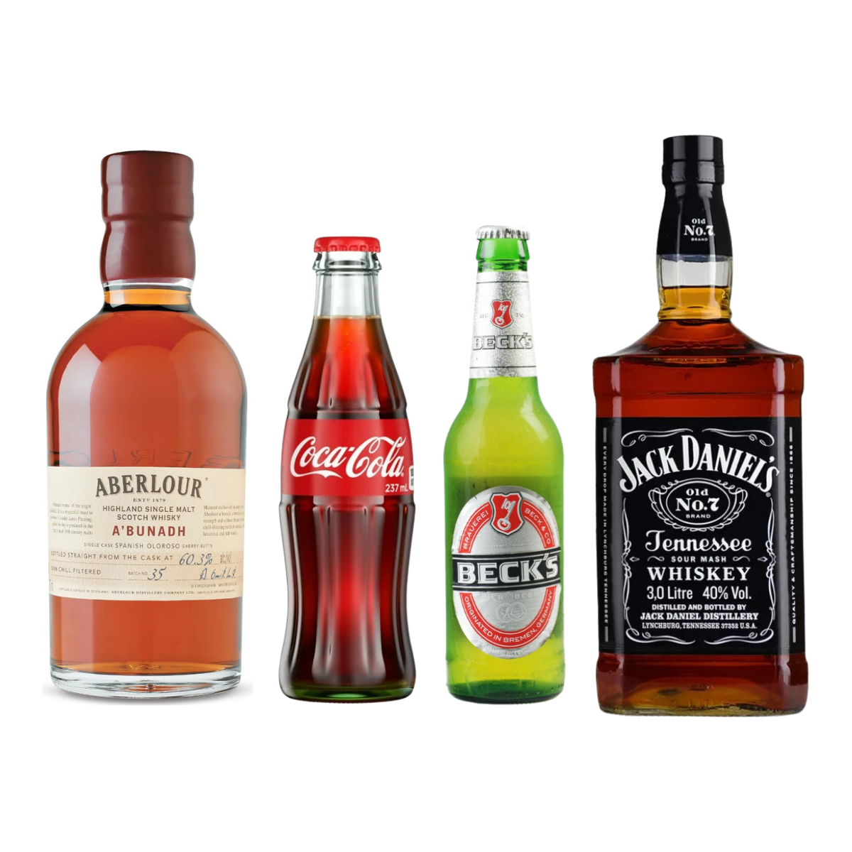 Assorted Bottle (beer, pop, booze)