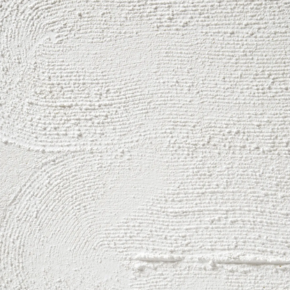 CLEARED Textured Antarctic Art With Antique Brass Floating Frame