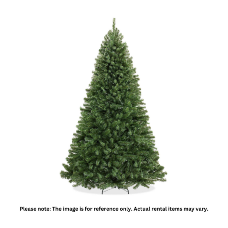 Christmas Tree w/Lights 9'