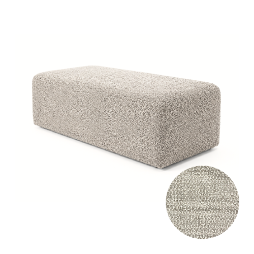 Ottoman Bench Truffle Boucle