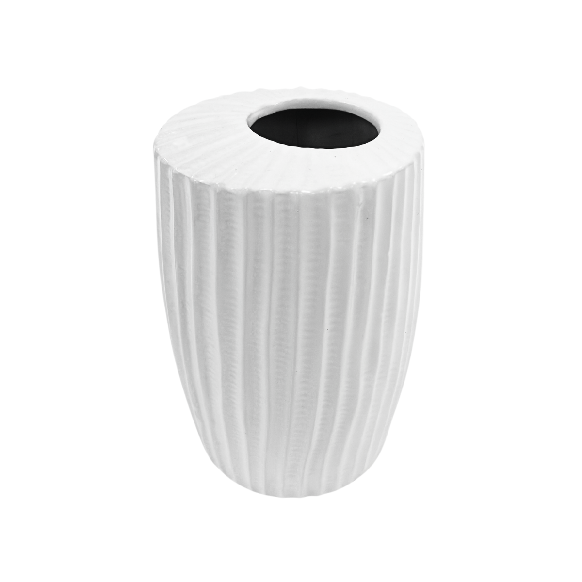 Medium Latitude White Vase