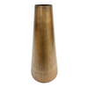 Large Tomar Ribbed Cone Antique Brass