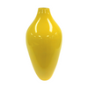 Large Yellow Lacquer High Bulb Shape Vase