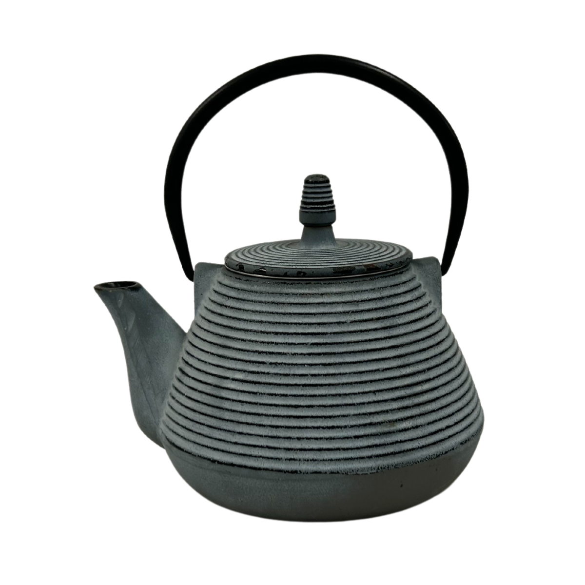 Cast Iron Grey Tea Pot