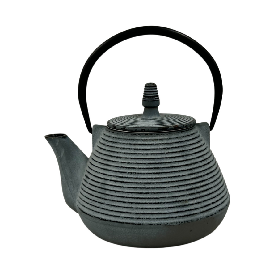 Cast Iron Grey Tea Pot