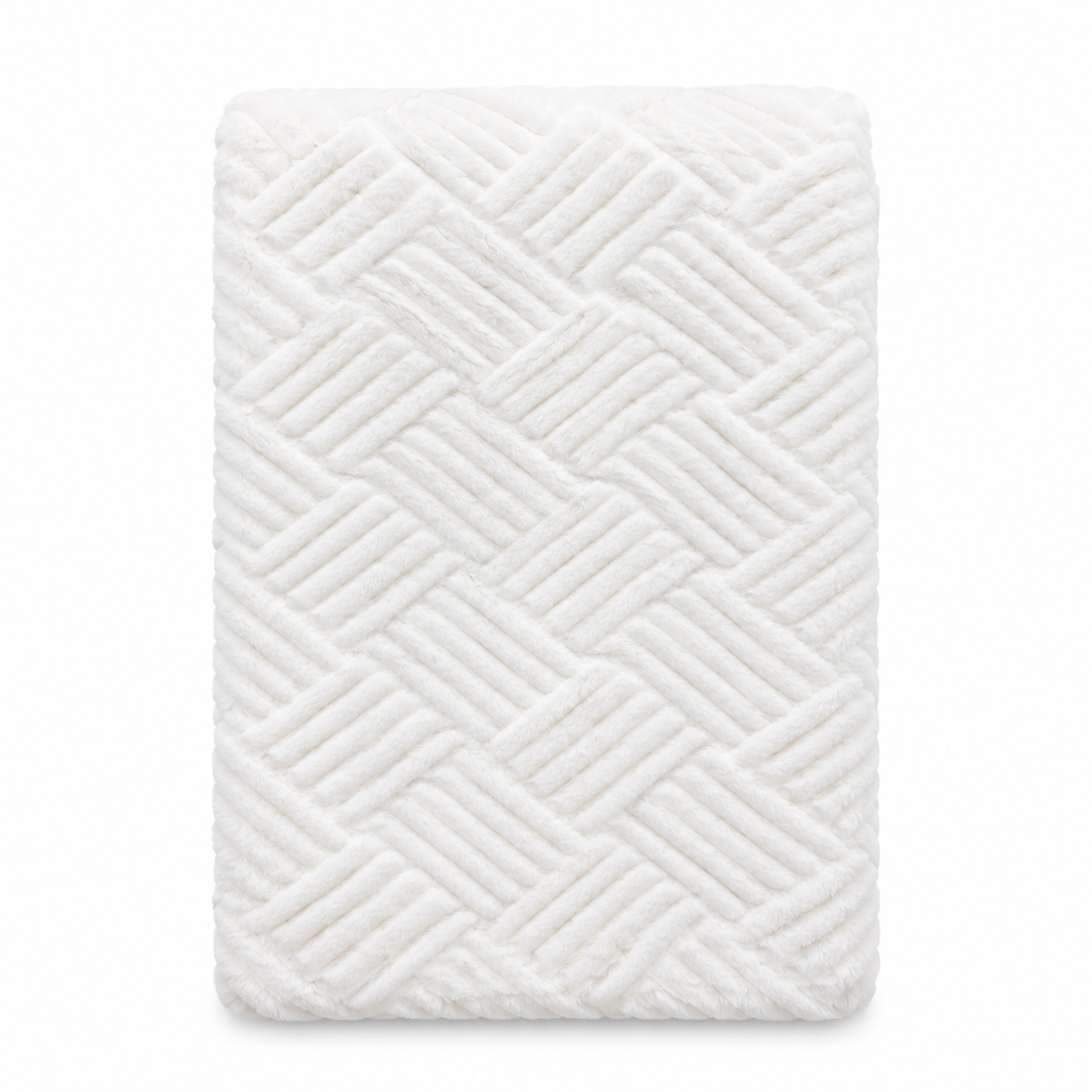 Throw - Soft Plush White