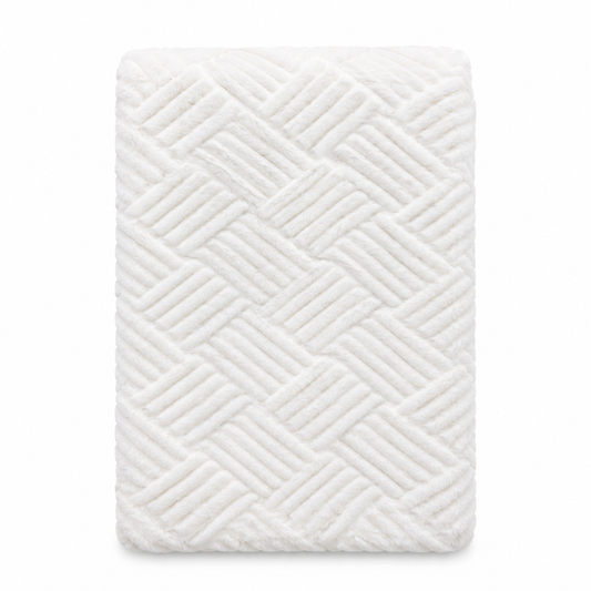 Throw - Soft Plush White