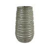 Silver Ribbed Pot