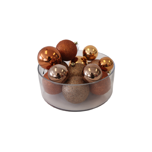 Christmas - Bronze Ornaments Box
