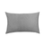 14x24 Light Grey Velvet Pillow