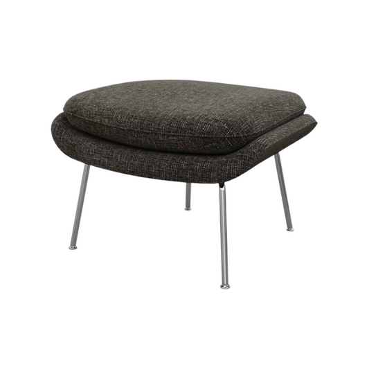 Woo Lounge Black Grey Fabric