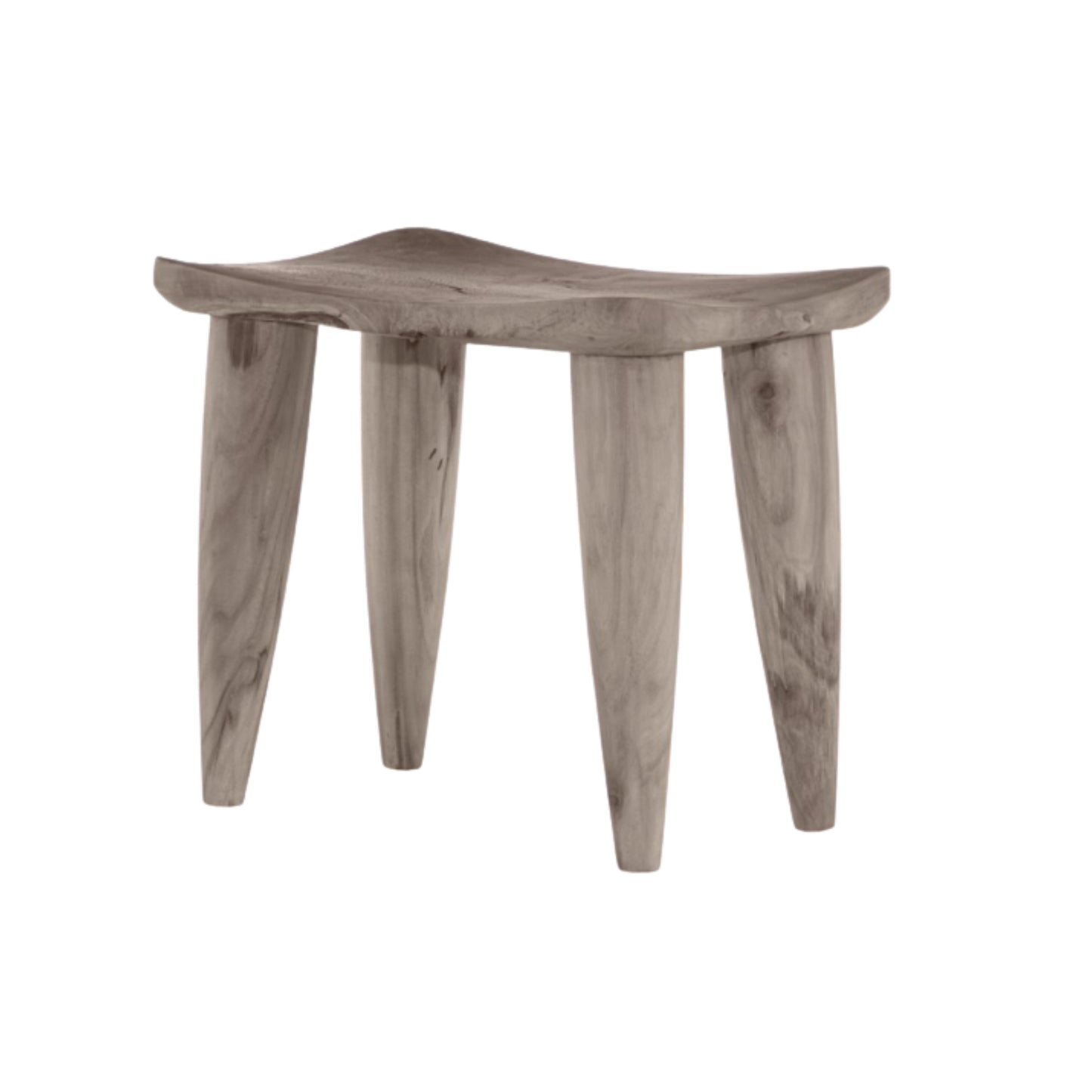 End Table - Zuri Curve Solid Wood