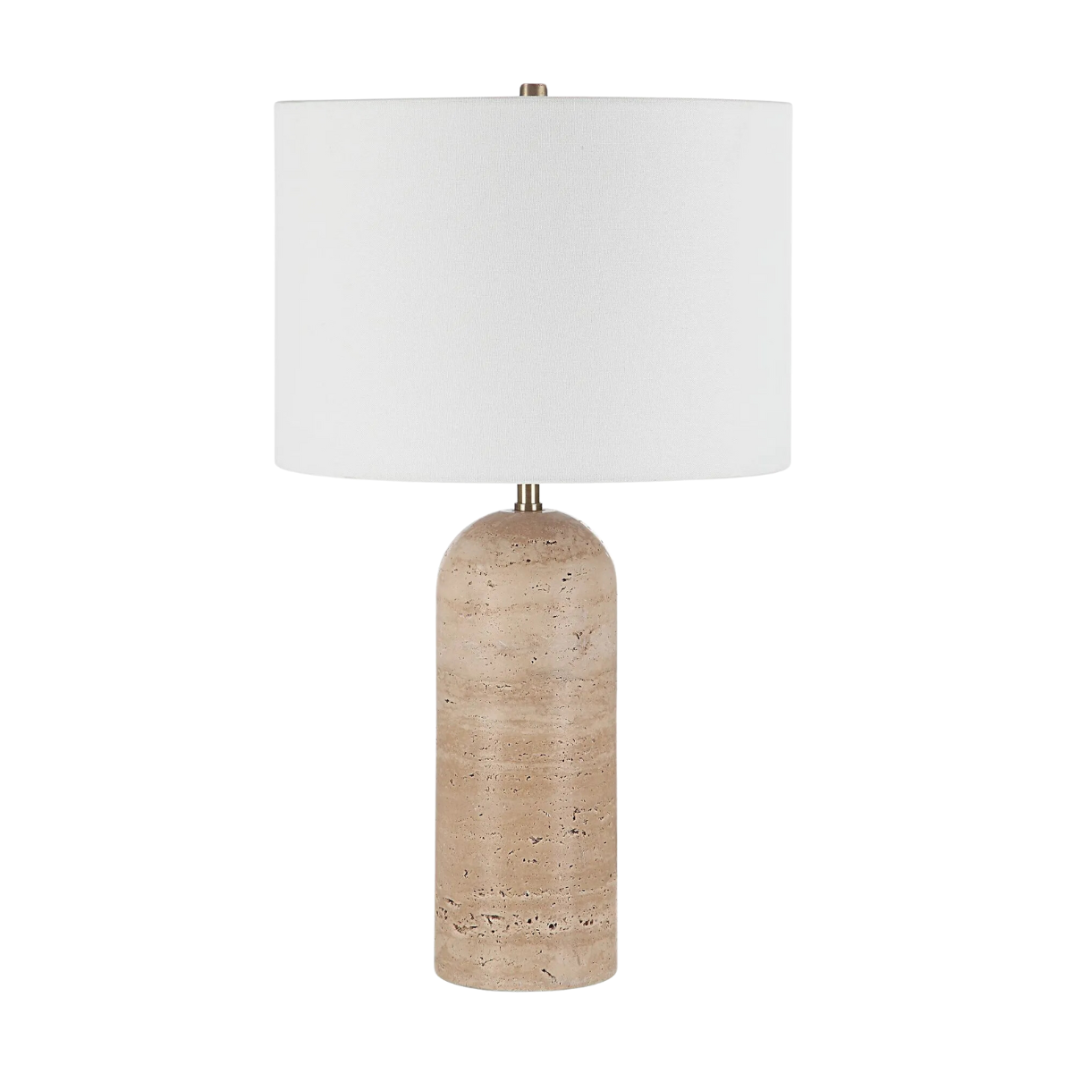 Ixora Travertine Antique Table Lamp