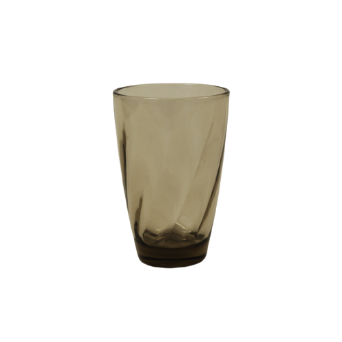 Glass - Rippled Smoky Glass
