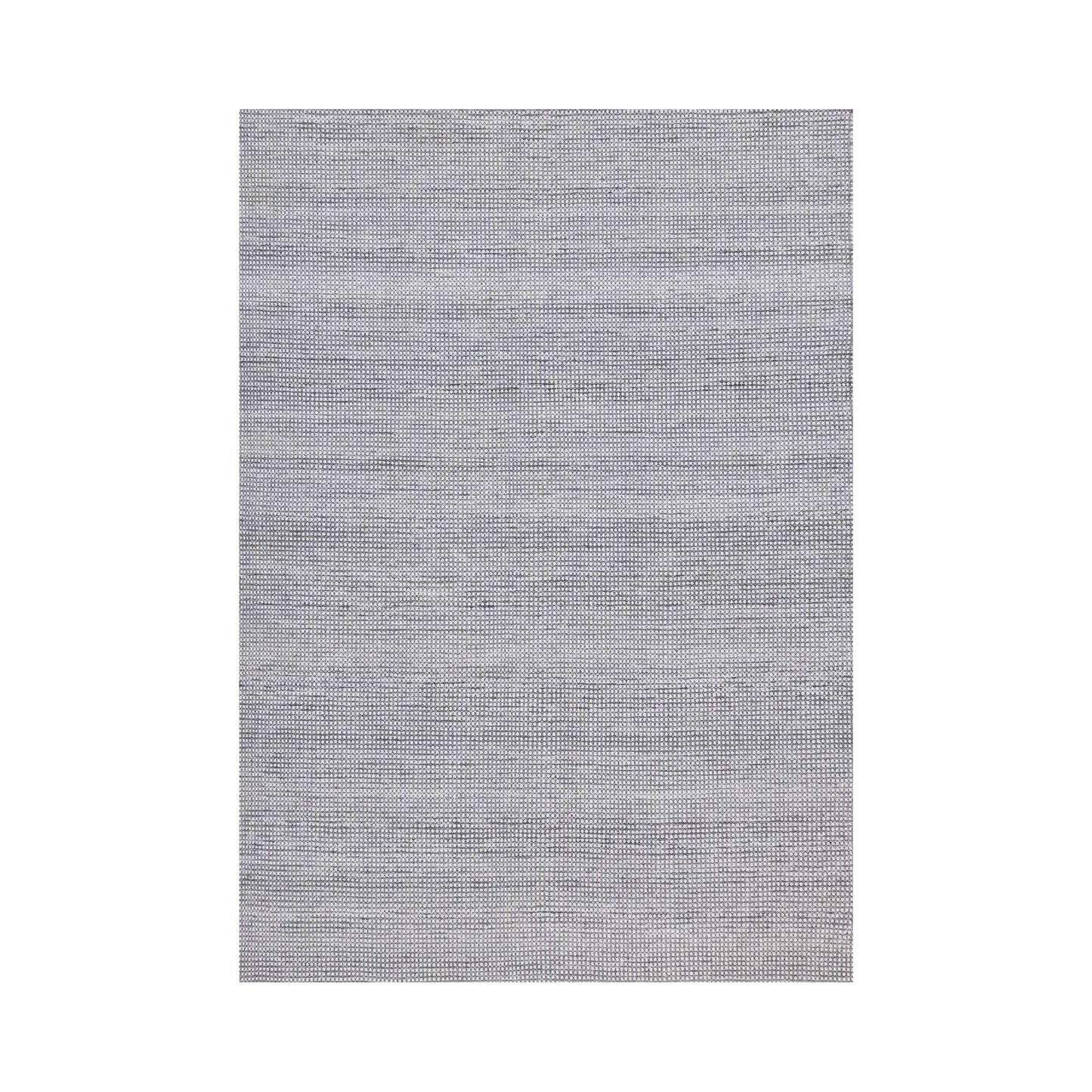 5x7 Grey & White Knotted Aspen Rug