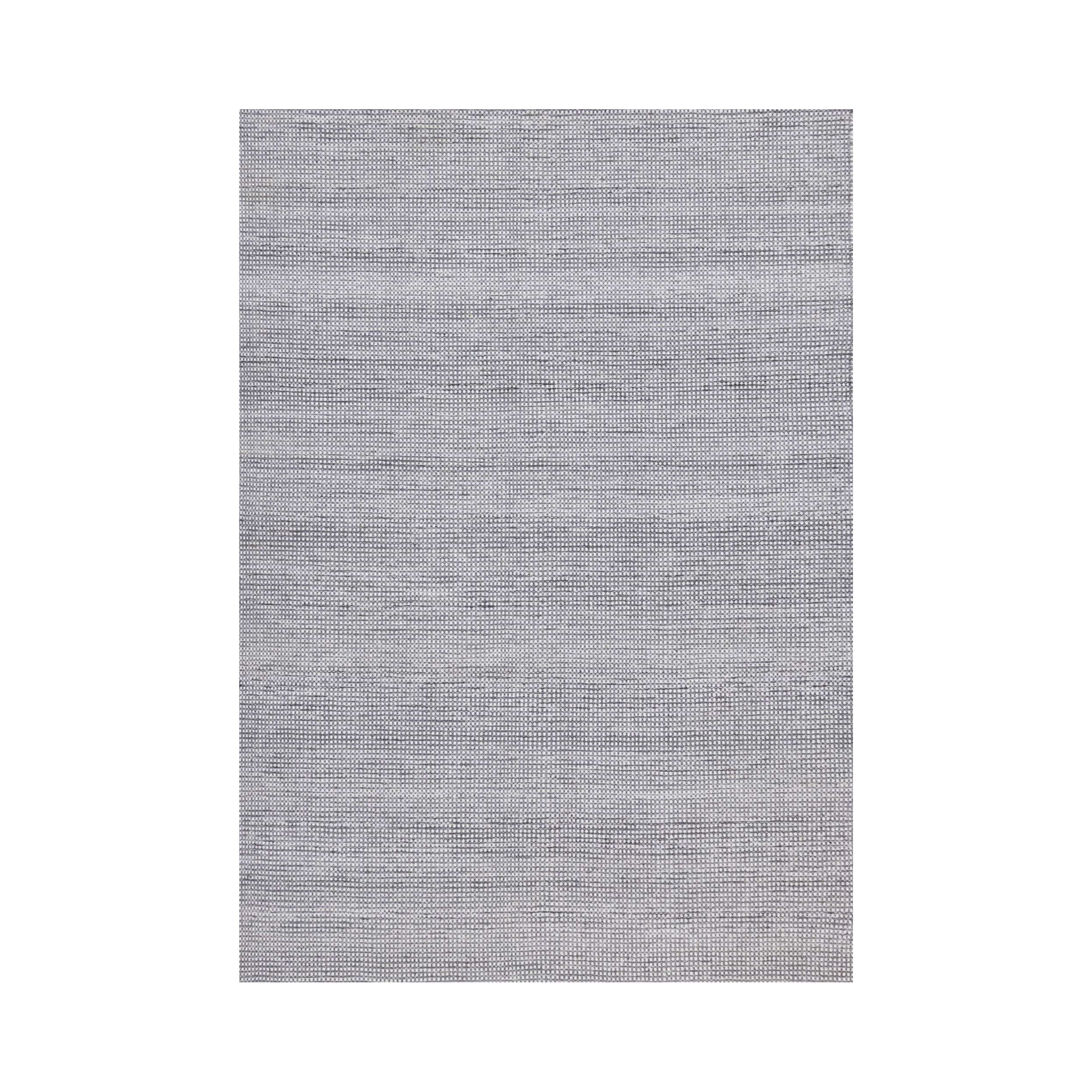 5x7 Grey & White Knotted Aspen Rug