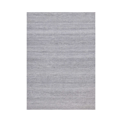 5x7 Grey & White Knotted Aspen Rug