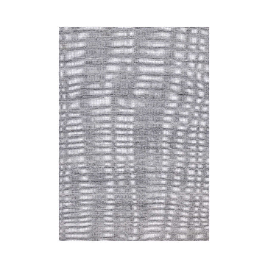 5x7 Grey & White Knotted Aspen Rug