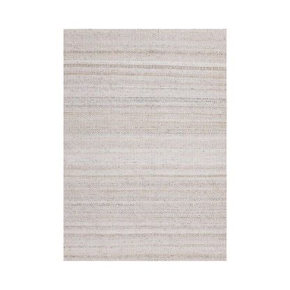 5x8 Textured Striped Taupe Rug
