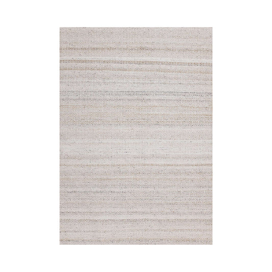 5x8 Textured Striped Taupe Rug