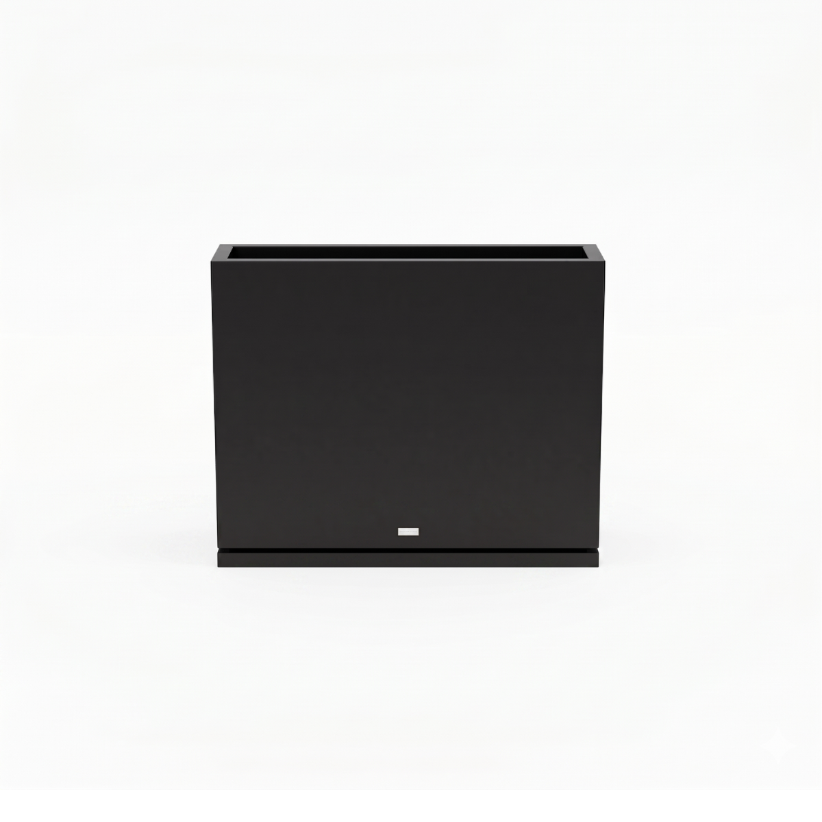 Block Span Black Medium Planter